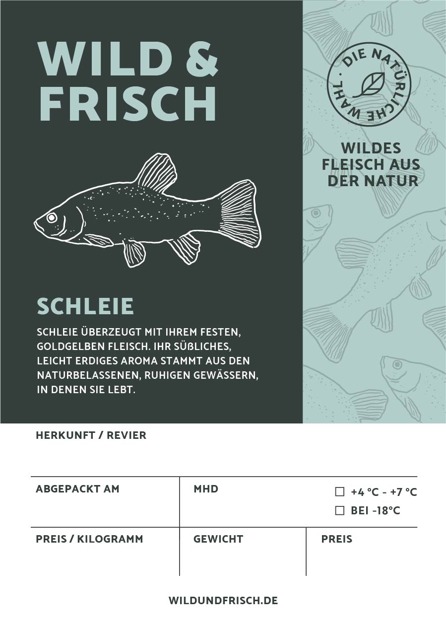 Premium Aufkleber Schleie